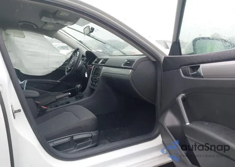 2016 Volkswagen Passat 1.8T S from USA, damaged, VIN 1VWAT7A34GC062813